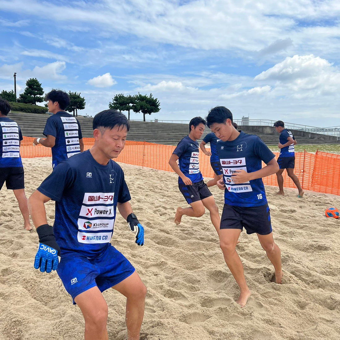 毎月のハレクティオ岡山ビーチサッカー練習風景〜2023年9月〜