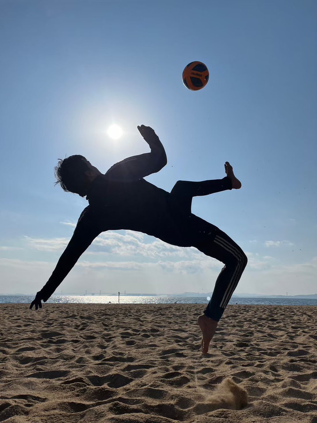 毎月のハレクティオ岡山ビーチサッカー練習風景〜2023年2月〜