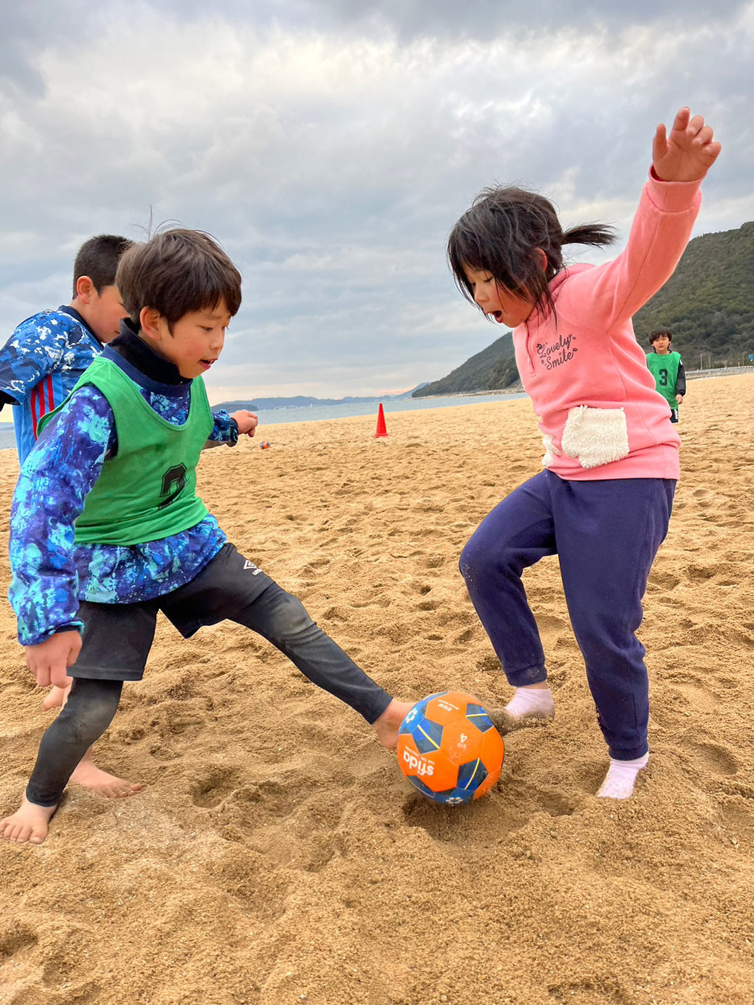 毎月のハレクティオ岡山主催ビーチサッカースクール活動〜2023年3月〜
