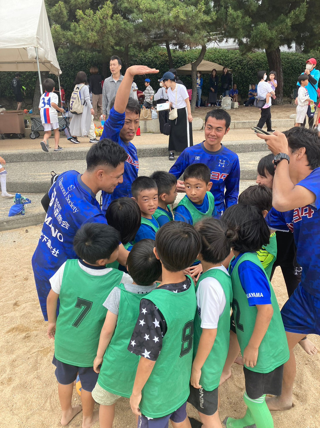 毎月のハレクティオ岡山主催ビーチサッカースクール活動〜2023年6月〜