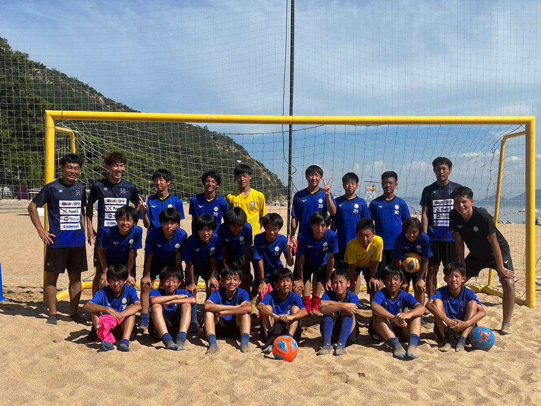 【ハレクティオ岡山!驚愕!】FC BASARA SUMAビーチトレーニング