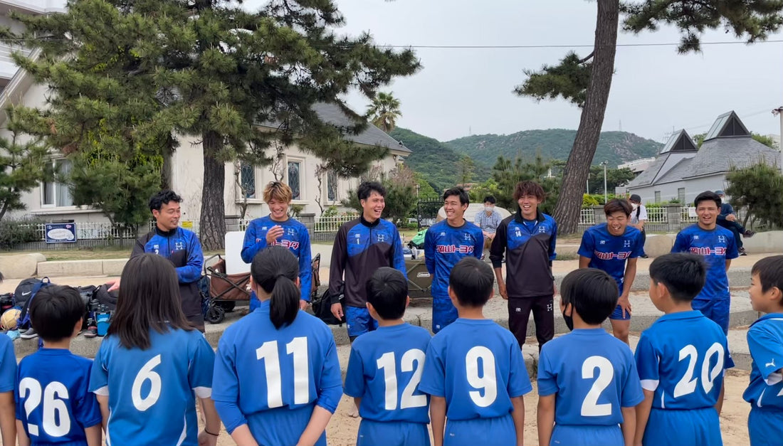 【ハレクティオ岡山指導ビーチでのトレーニング】当新田サッカークラブ in 渋川海岸