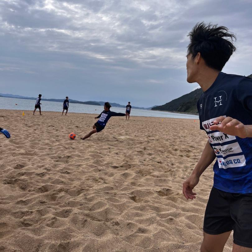 毎月のハレクティオ岡山ビーチサッカー練習風景〜2023年10月〜