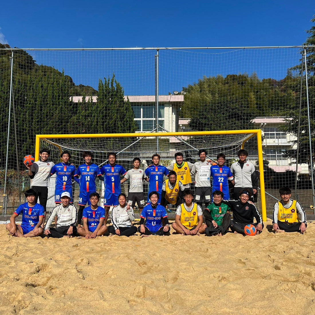 【ハレクティオ岡山研鑽】合同トレーニング・トレーニングマッチ withラソアペーゴ北九州