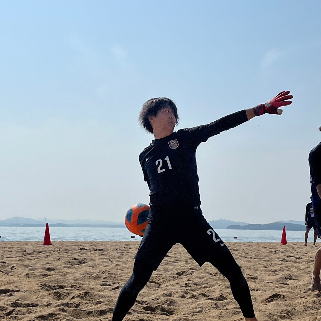 毎月のハレクティオ岡山ビーチサッカー練習風景〜2024年3月〜