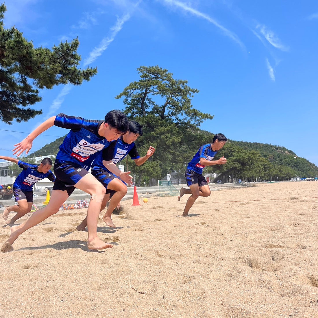 毎月のハレクティオ岡山ビーチサッカー練習風景〜2024年6月〜