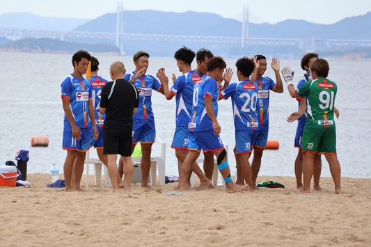 毎月のハレクティオ岡山ビーチサッカー練習風景〜2025年9月〜