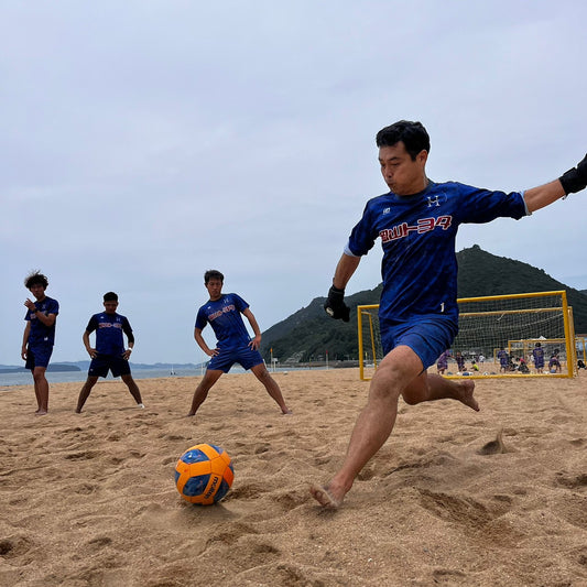 毎月のハレクティオ岡山ビーチサッカー練習風景〜2023年6月〜